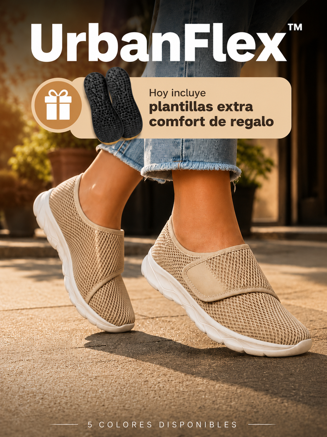 👟 UrbanFlex 2026™ Comfort – Zapato Transpirable + Kit Extra Suavidad de Regalo 🎁