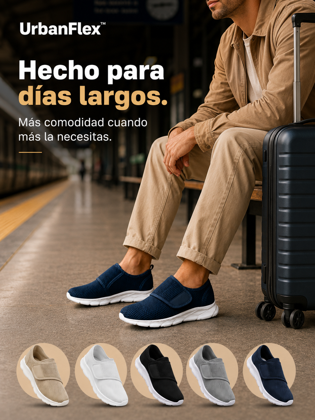 👟 UrbanFlex 2026™ Comfort – Zapato Transpirable + Kit Extra Suavidad de Regalo 🎁