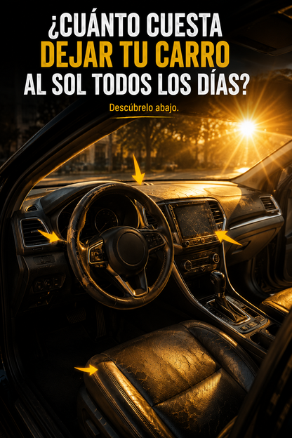 AutoShield 360 Protección Solar + Barra Antirrobo GRATIS 🎁