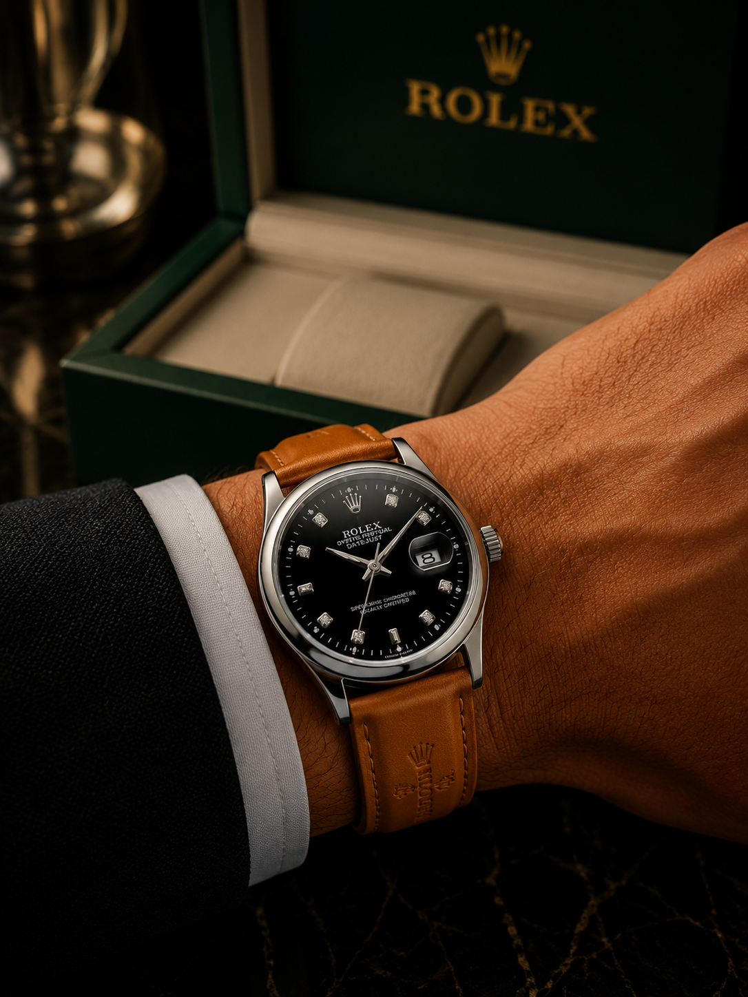 Rolex Cuero Imperial | Edición Limitada