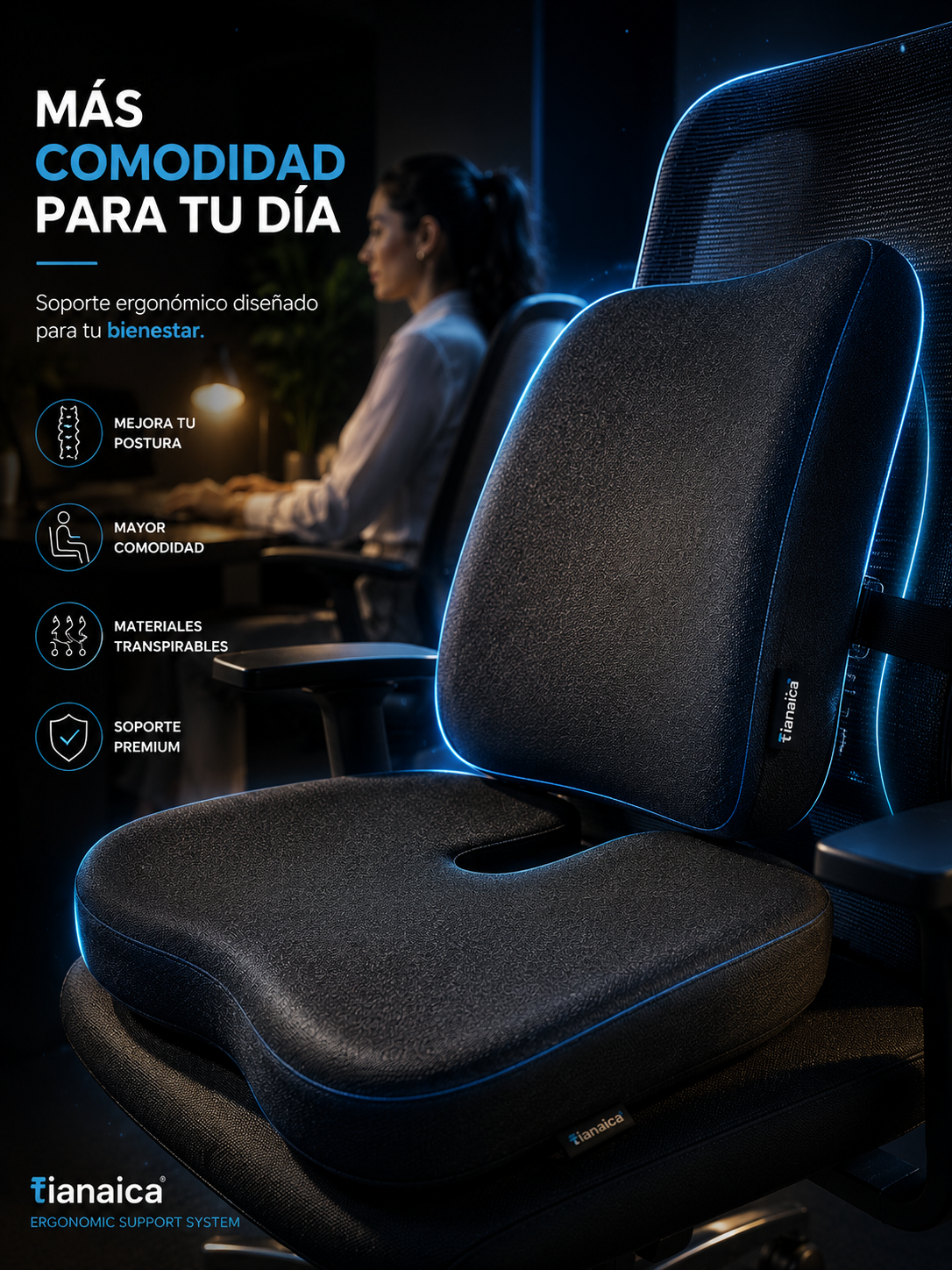 Cojín De Coxis Ortopédico