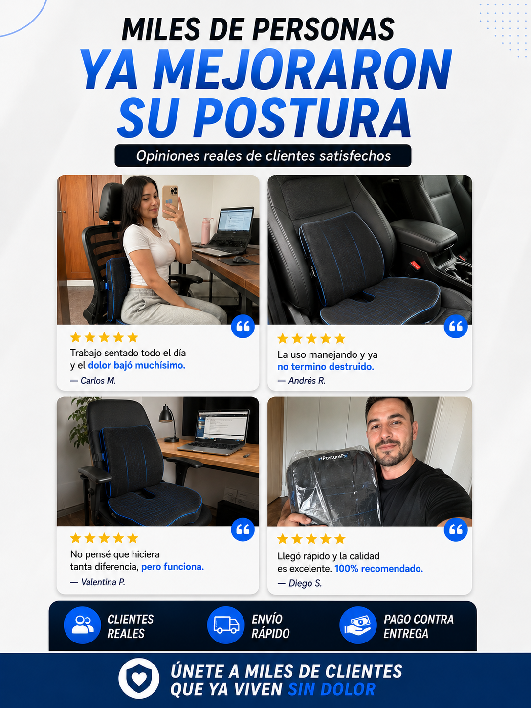 Cojín De Coxis Ortopédico