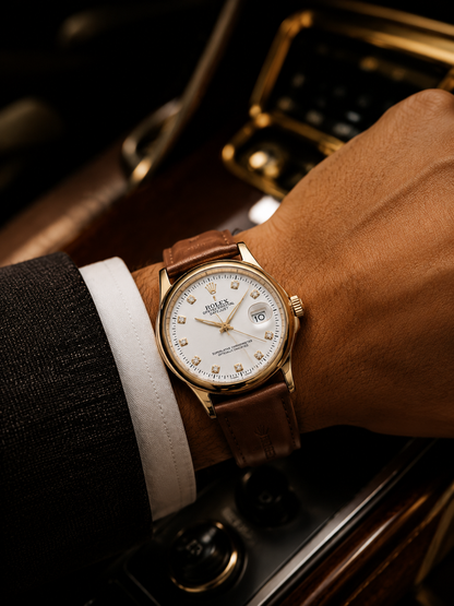 Rolex Cuero Imperial | Edición Limitada