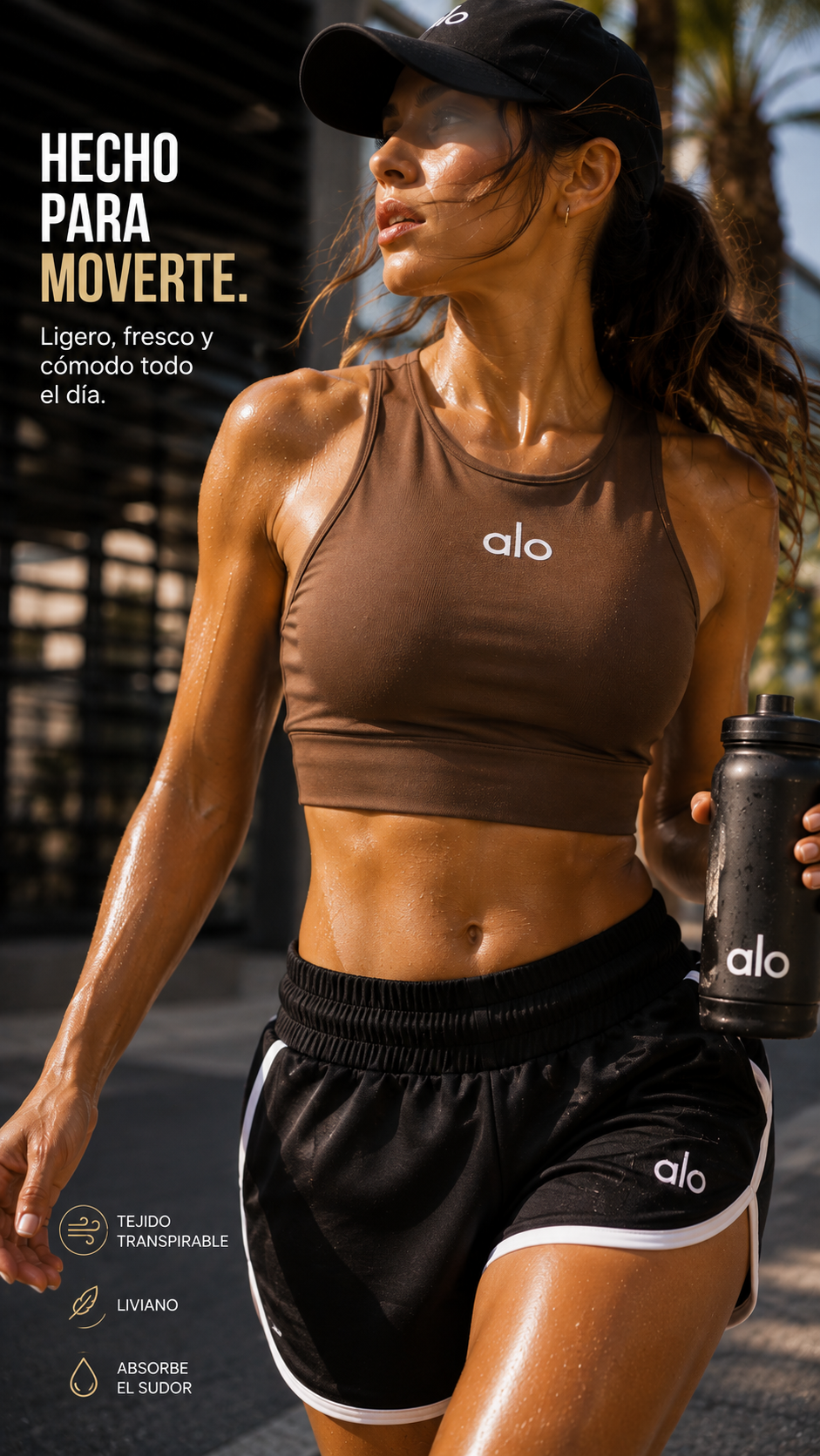 Conjunto ALO Premium Fitness — 2 Piezas + Gorra GRATIS