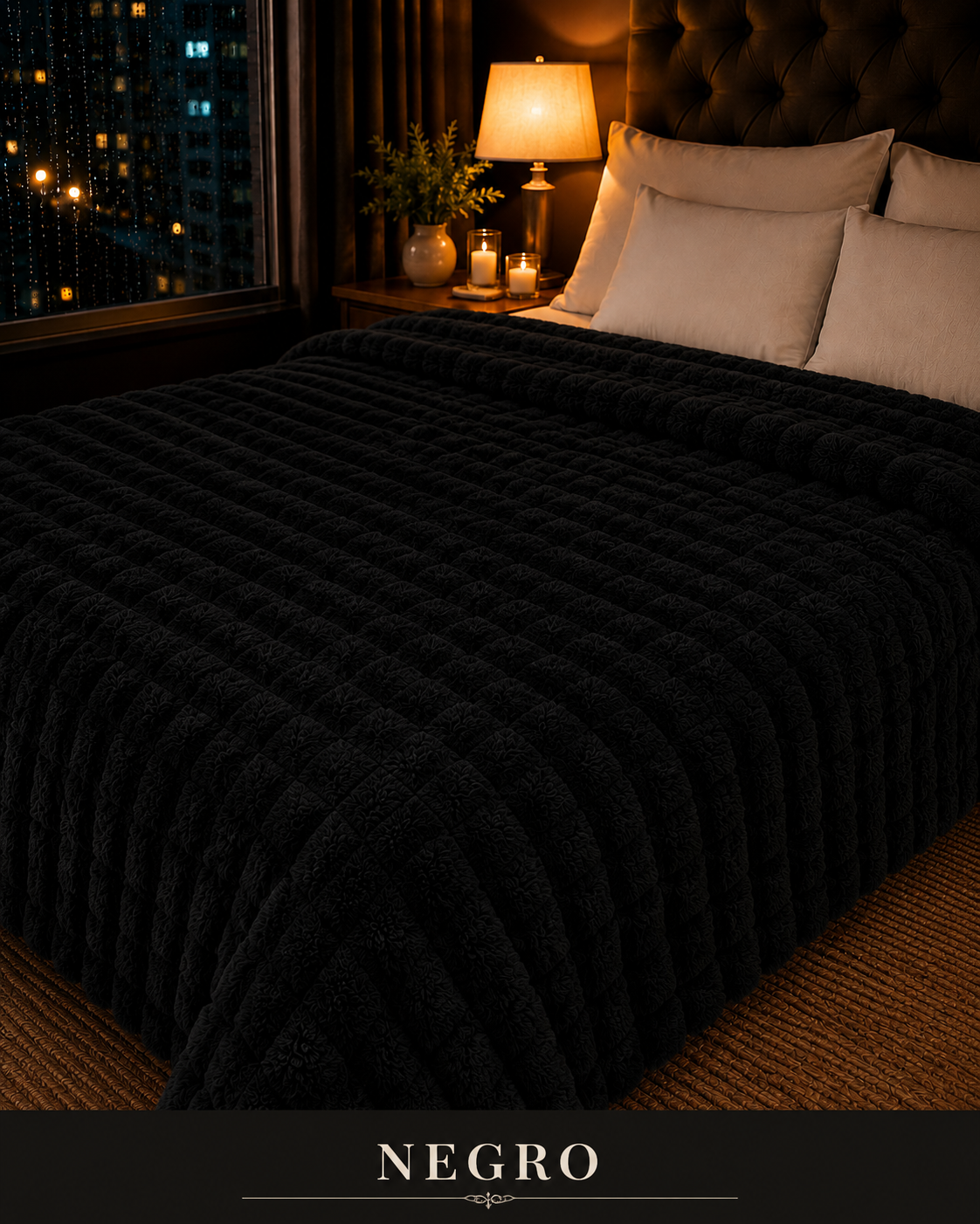 Velvet Premium™ Piel de Conejo Ultra Térmica