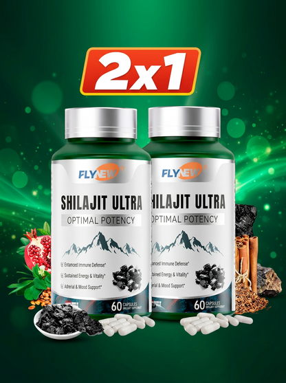 COMBO HOMBRE ALPHA™ | SHILAJIT ULTRA 💎 (2 FRASCOS + GUÍAS GRATIS 🎁)